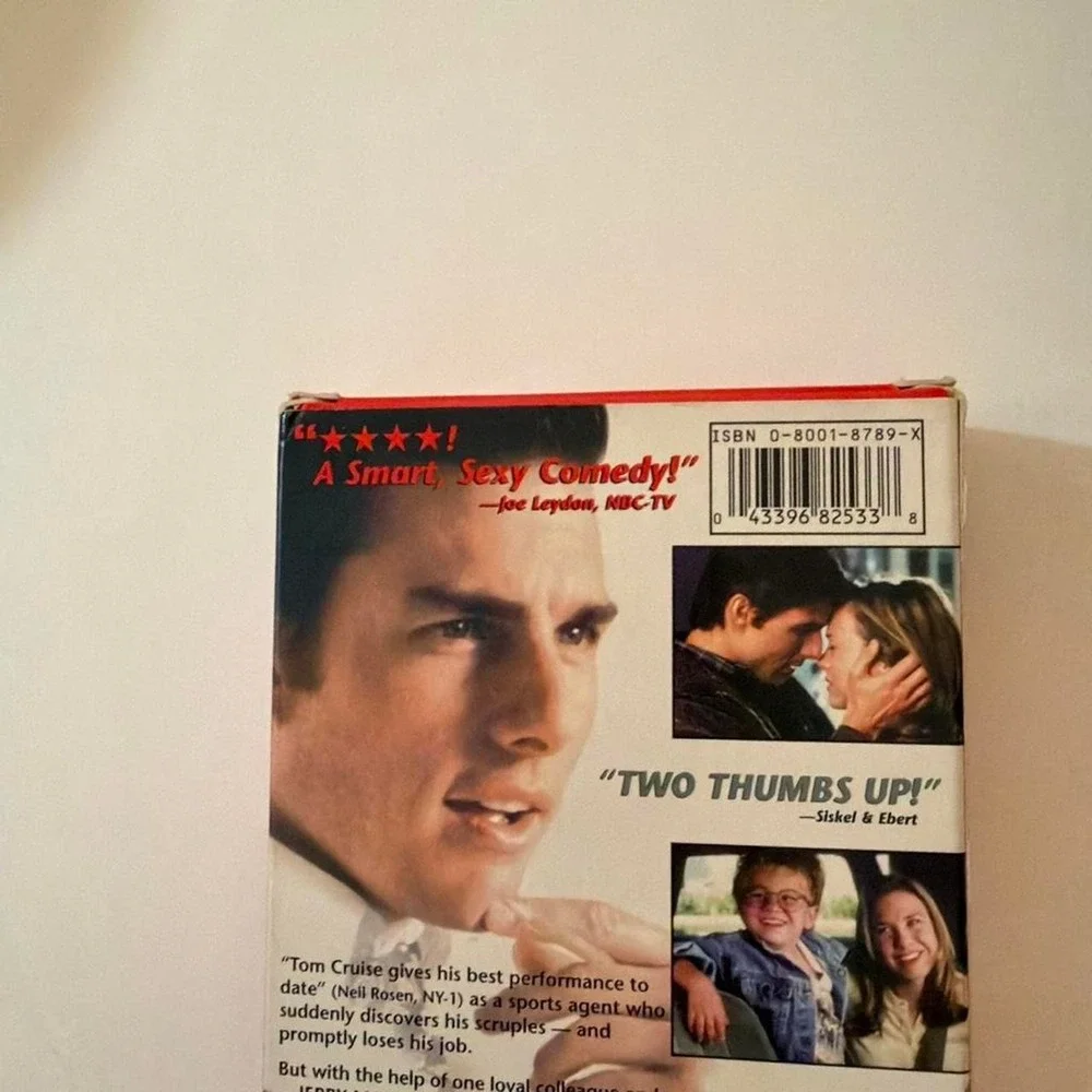 Y2K‎ retro Sports Comedy 1990 VHS Rush Hour , 1998 & Jerry Maguire VHS Tape